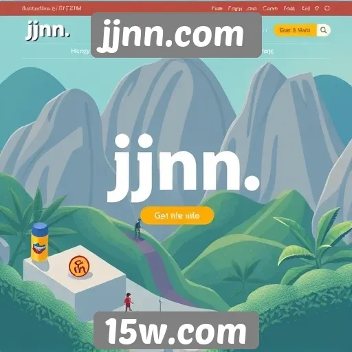 Interface amigável do jjnn.com facilita a navegação